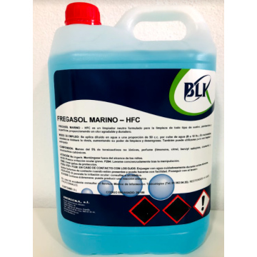 LIMPIADOR NEUTRO FREGASOL MARINO-HFC (750 ml. - 5 litros)