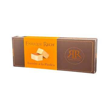 TURRÓN A LA PIEDRA ARTESANAL DE CALIDAD SUPREMA, VENDEDOR MURCIA, ESPAÑA TANTEA