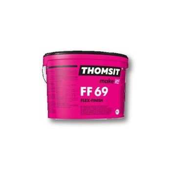 Para nivelar suelos y paredes irregulares y como barrera plastificante,. FF 69 FLEXFINISH  THOMSIT - (Saco 20 kg.)